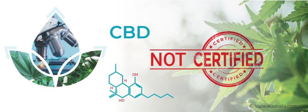 Not certified cbd